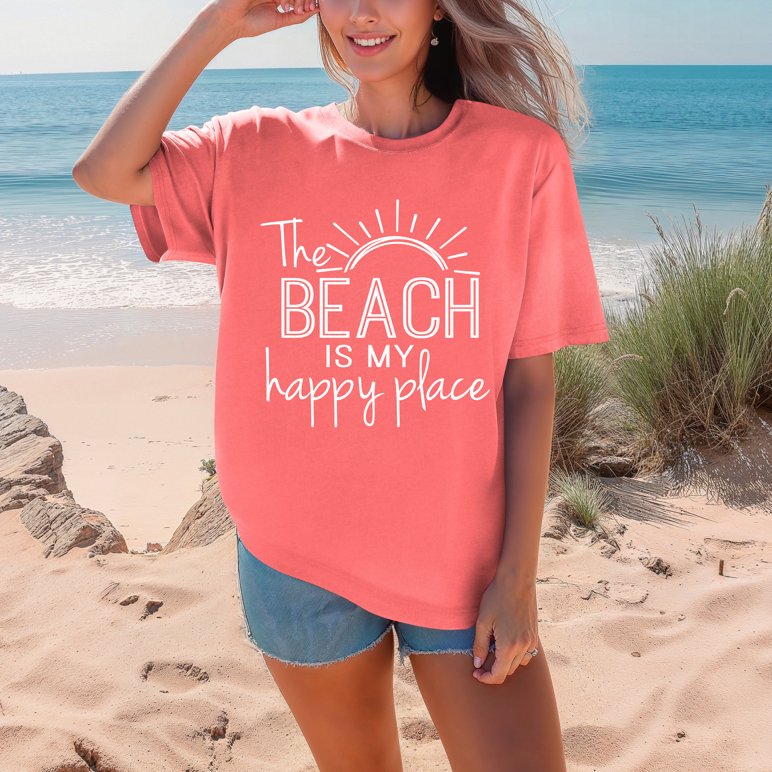 The Beach Is My Happy Place