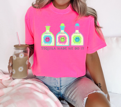 Load image 1 in gallery view. Tequila Made Me Do It