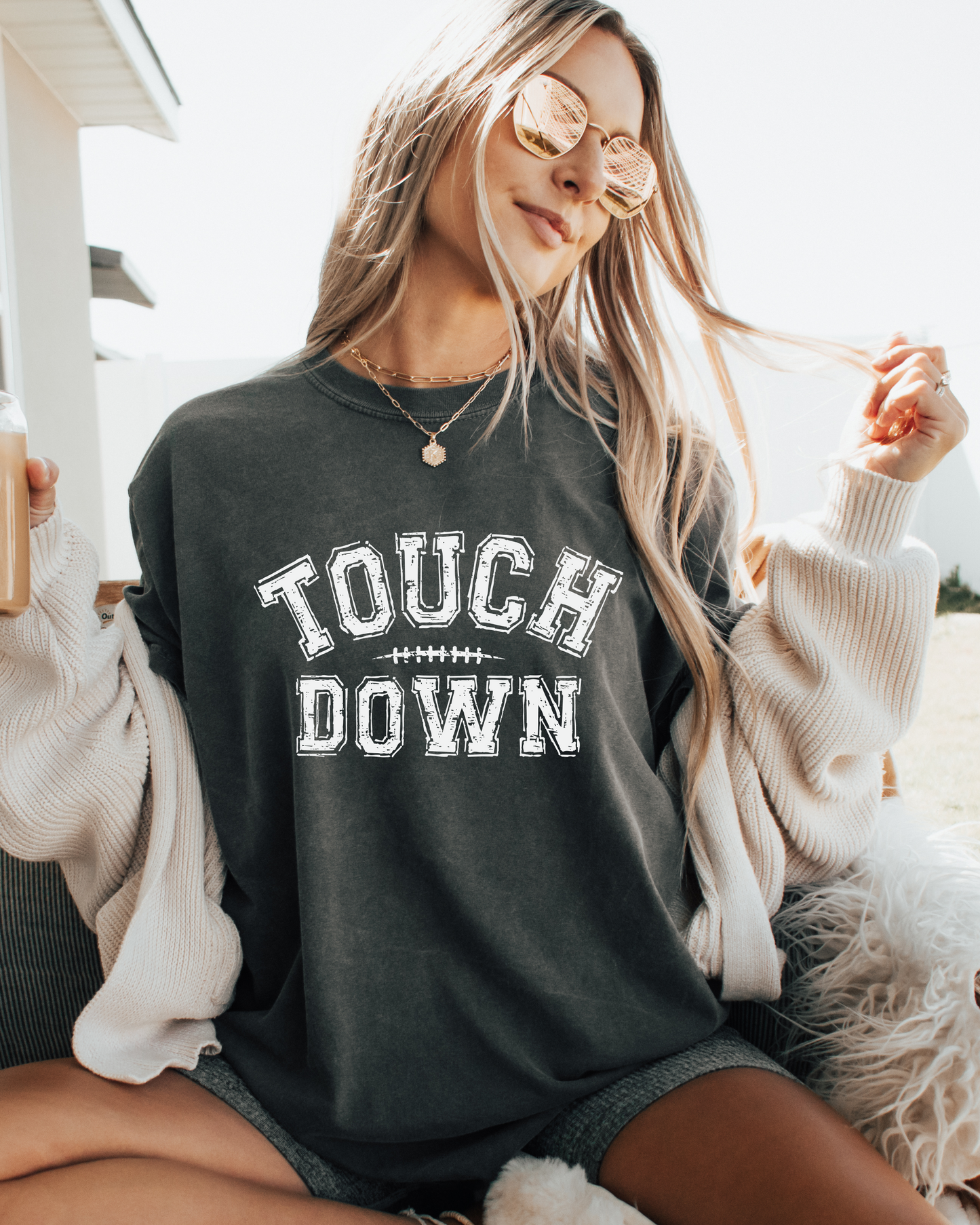 Distressed Touch Down