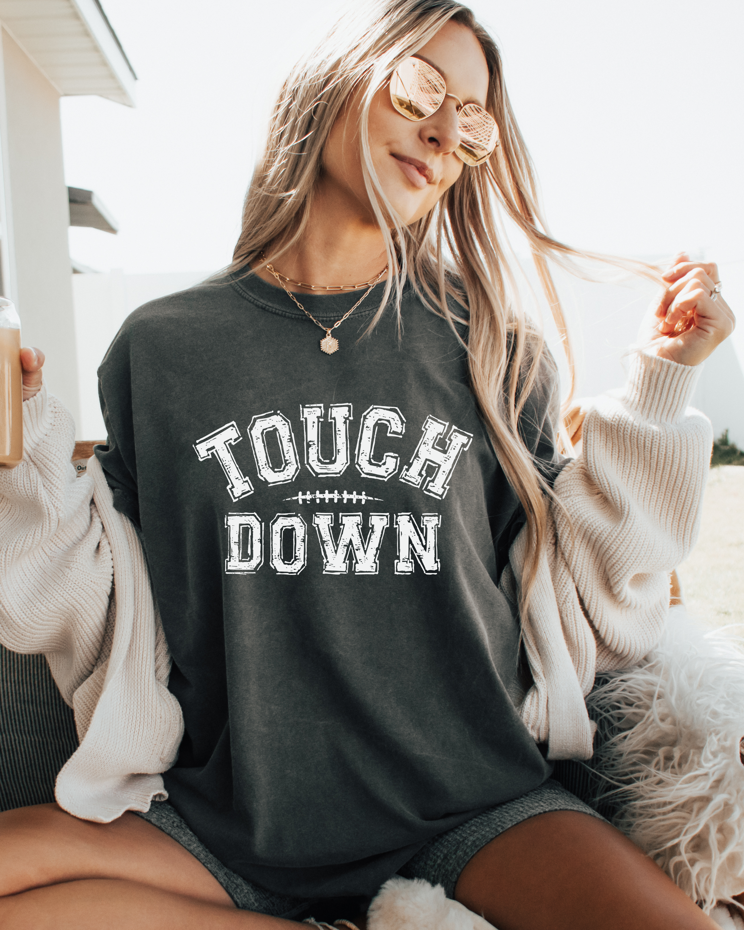 Distressed Touch Down