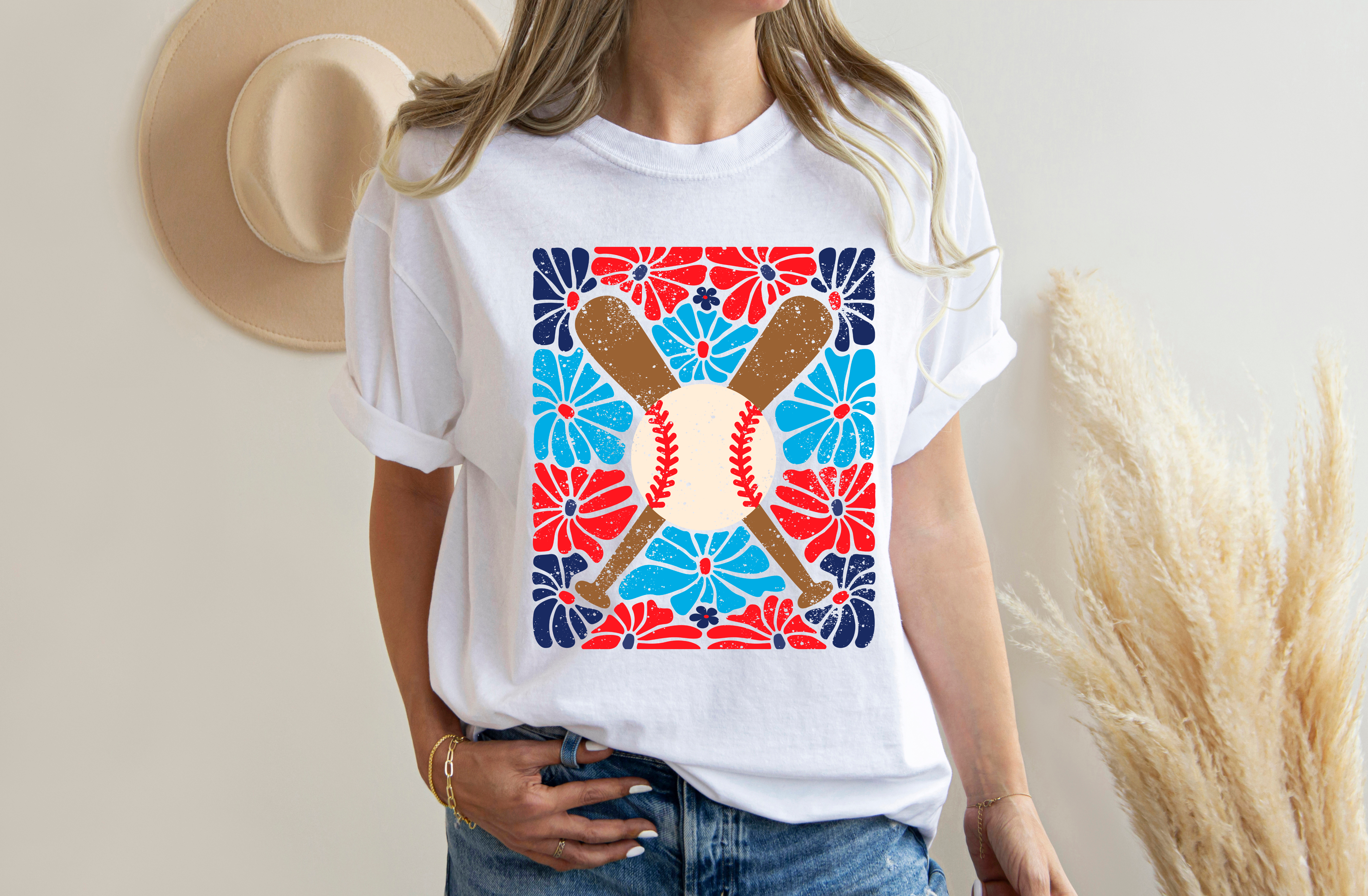 Classic Boho Baseball