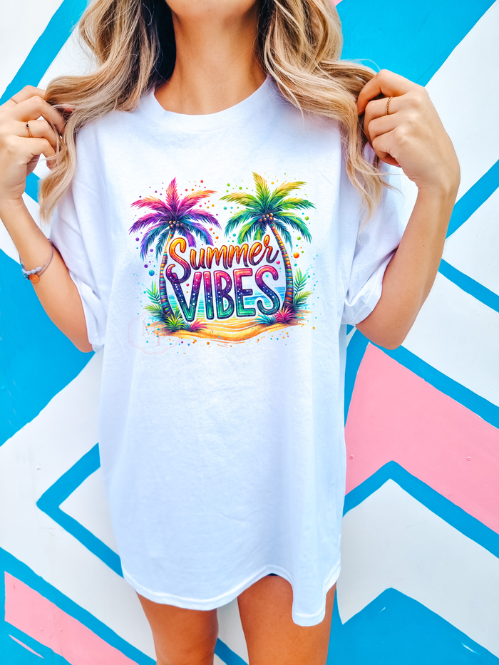Summer Vibes Palm Trees
