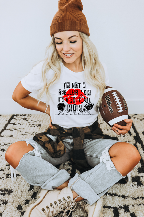Load image 1 in gallery view. I'm Not A Regular Mom I'm a Football Mom