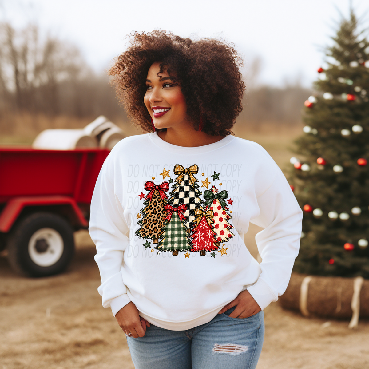 Assorted Cute Christmas Trees