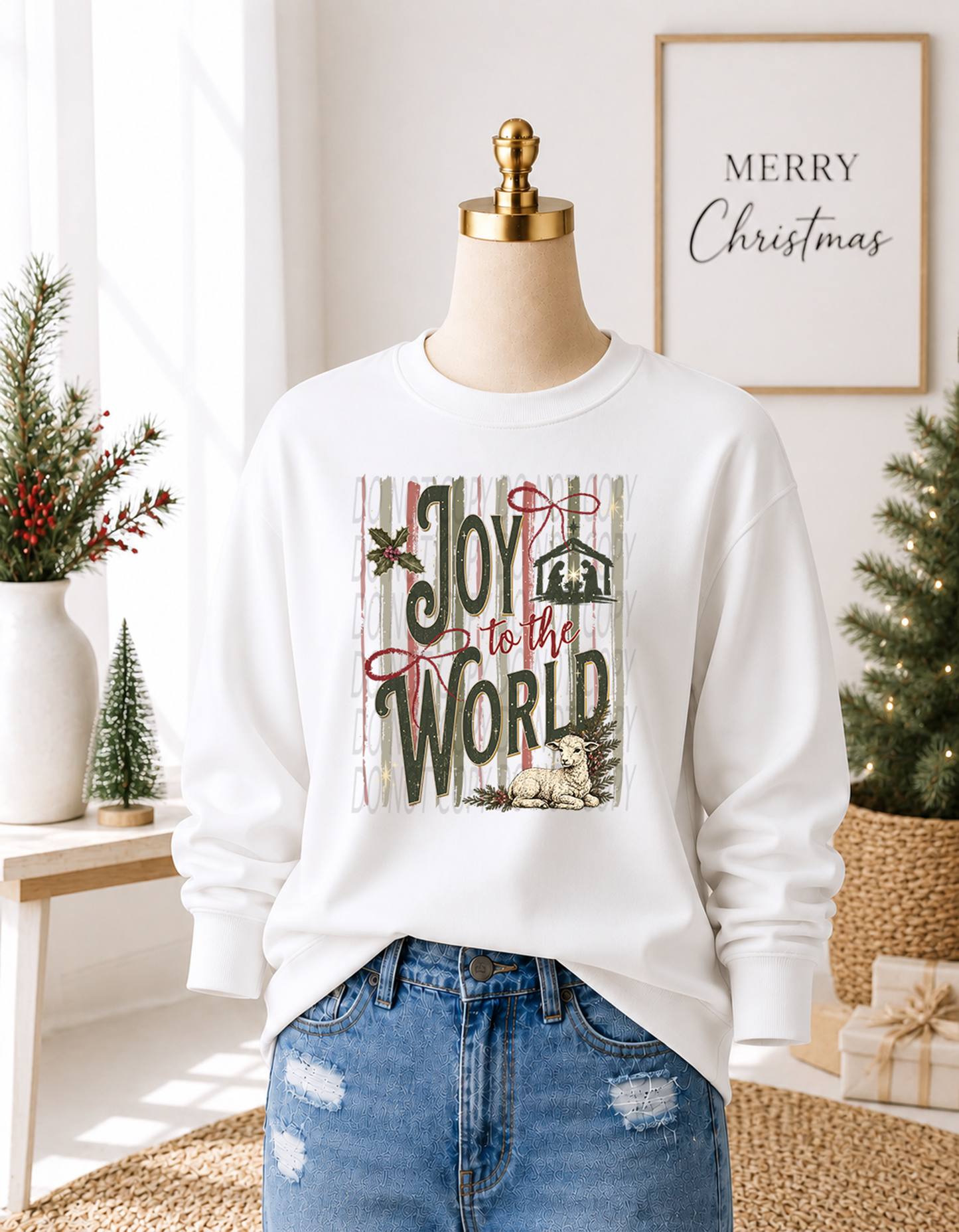 Joy To The World Stripes