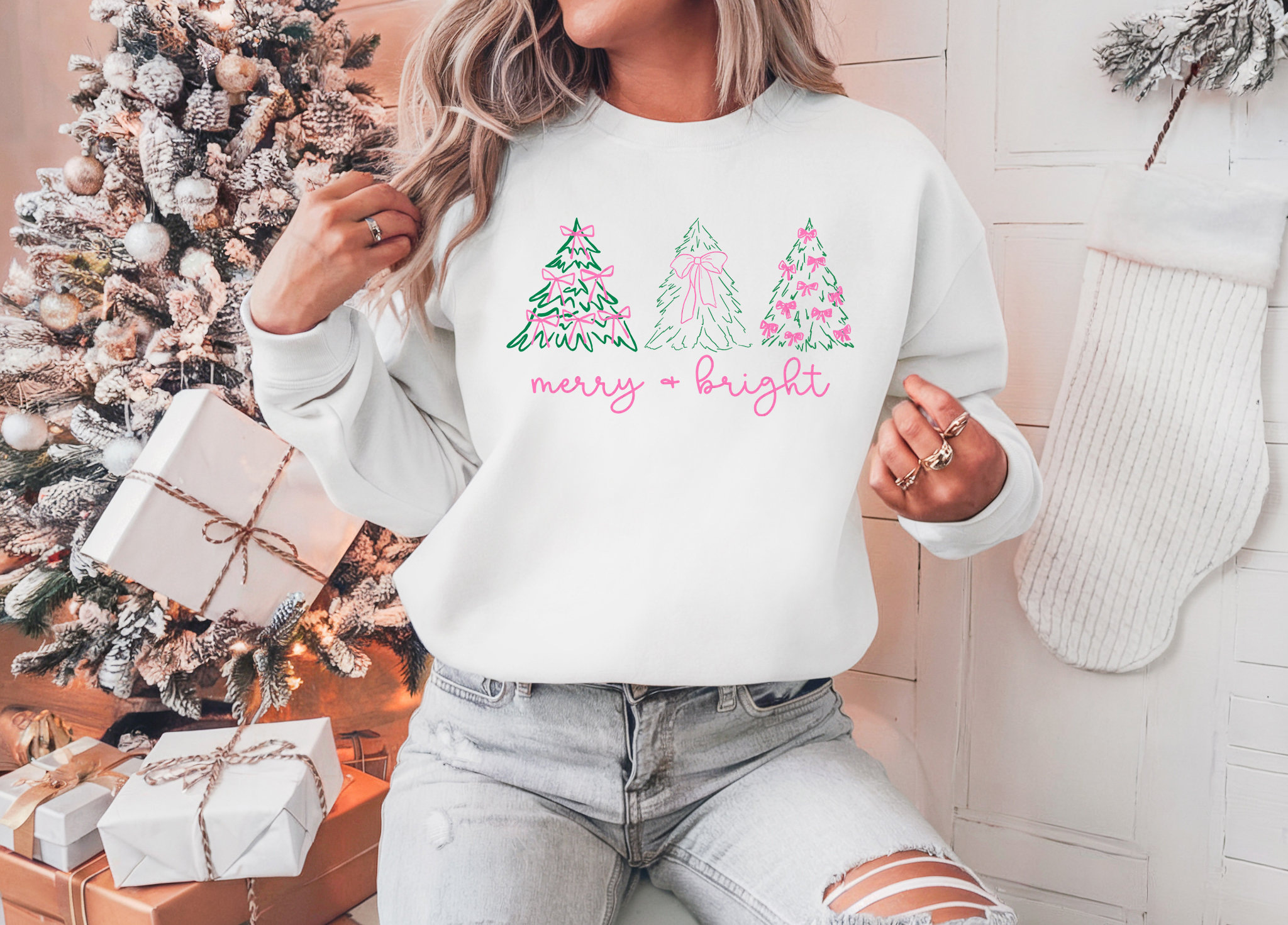 Bright Christmas Pink