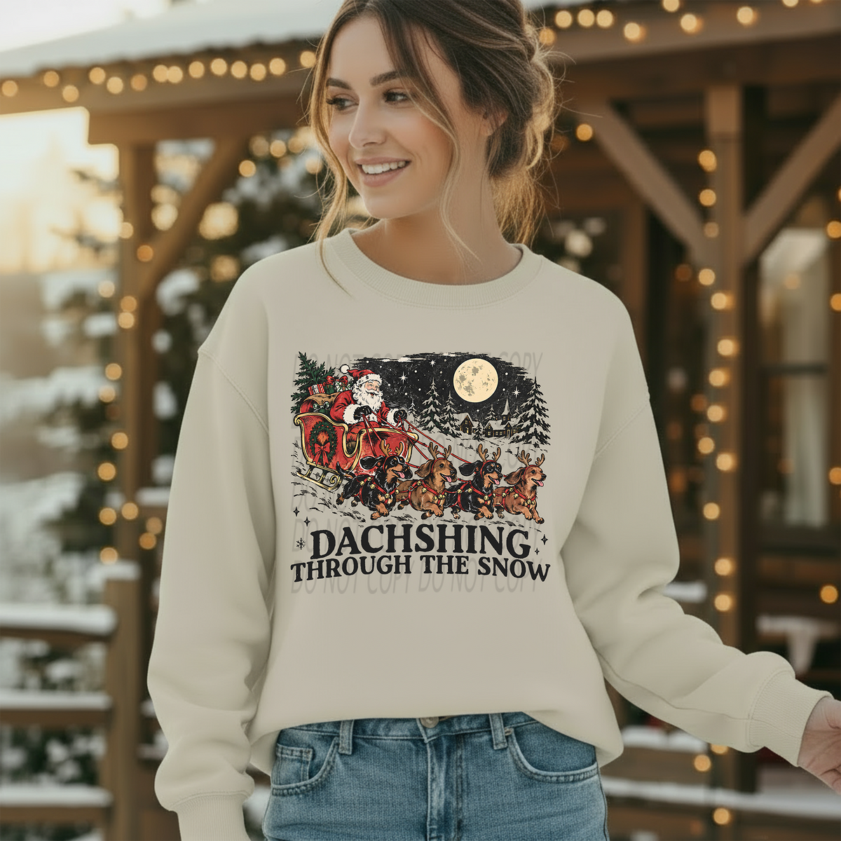 Dachshing Through The Snow