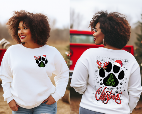 Load image 1 in gallery view. Merry Paw Christmas