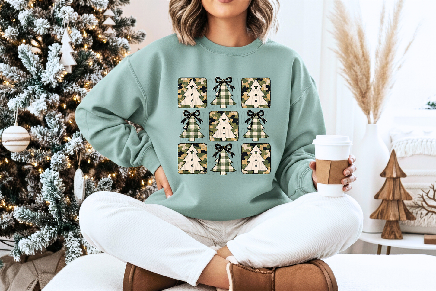 Camo and Checkered Trees