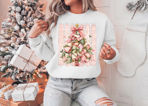 Load image 1 in gallery view. Pink Ribbon Christmas Tree