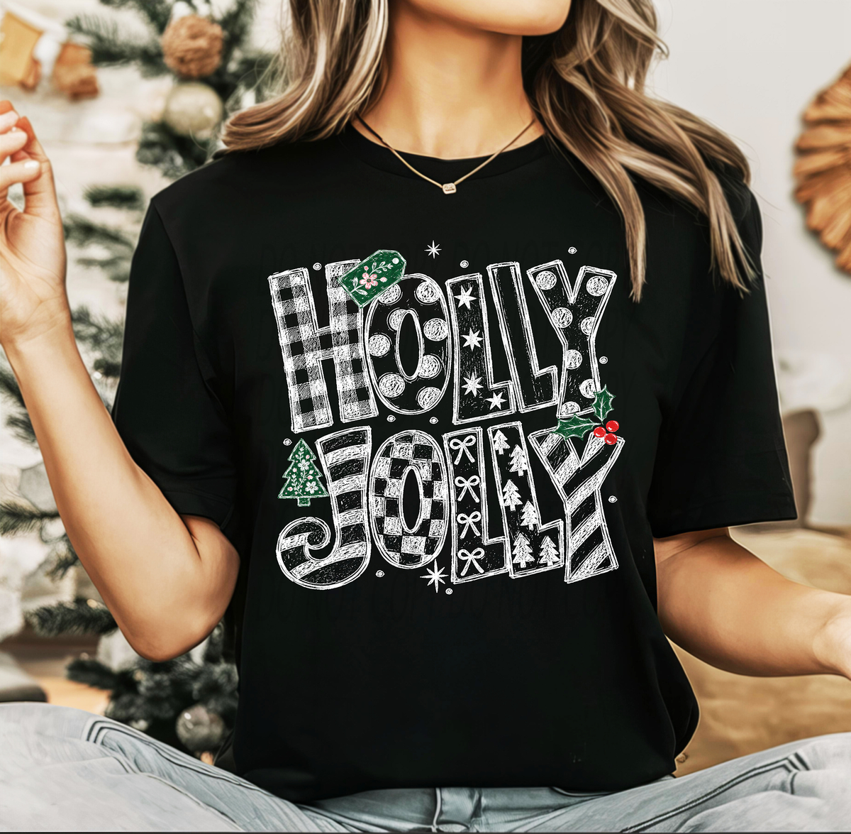 Funky Holly Jolly White