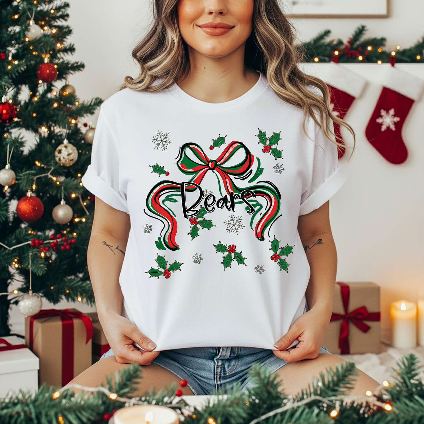 Holly Christmas Mascots