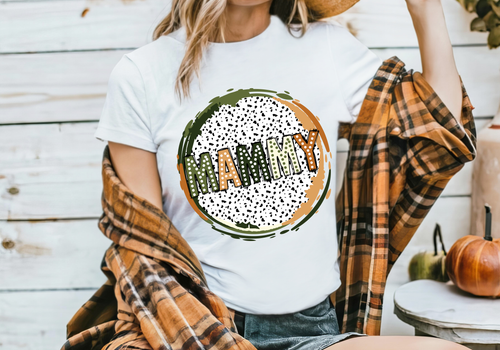 Load image 1 in gallery view. Fall Circle Mammy