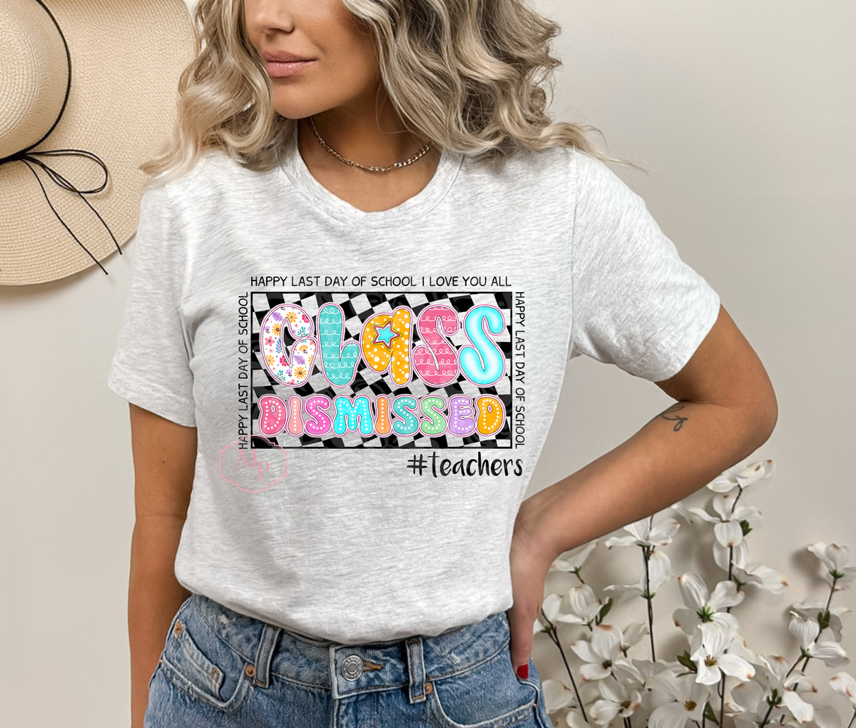 Class Dismissed Checkered