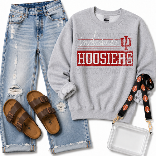 Load image 1 in gallery view. Preppy Distressed Mascot