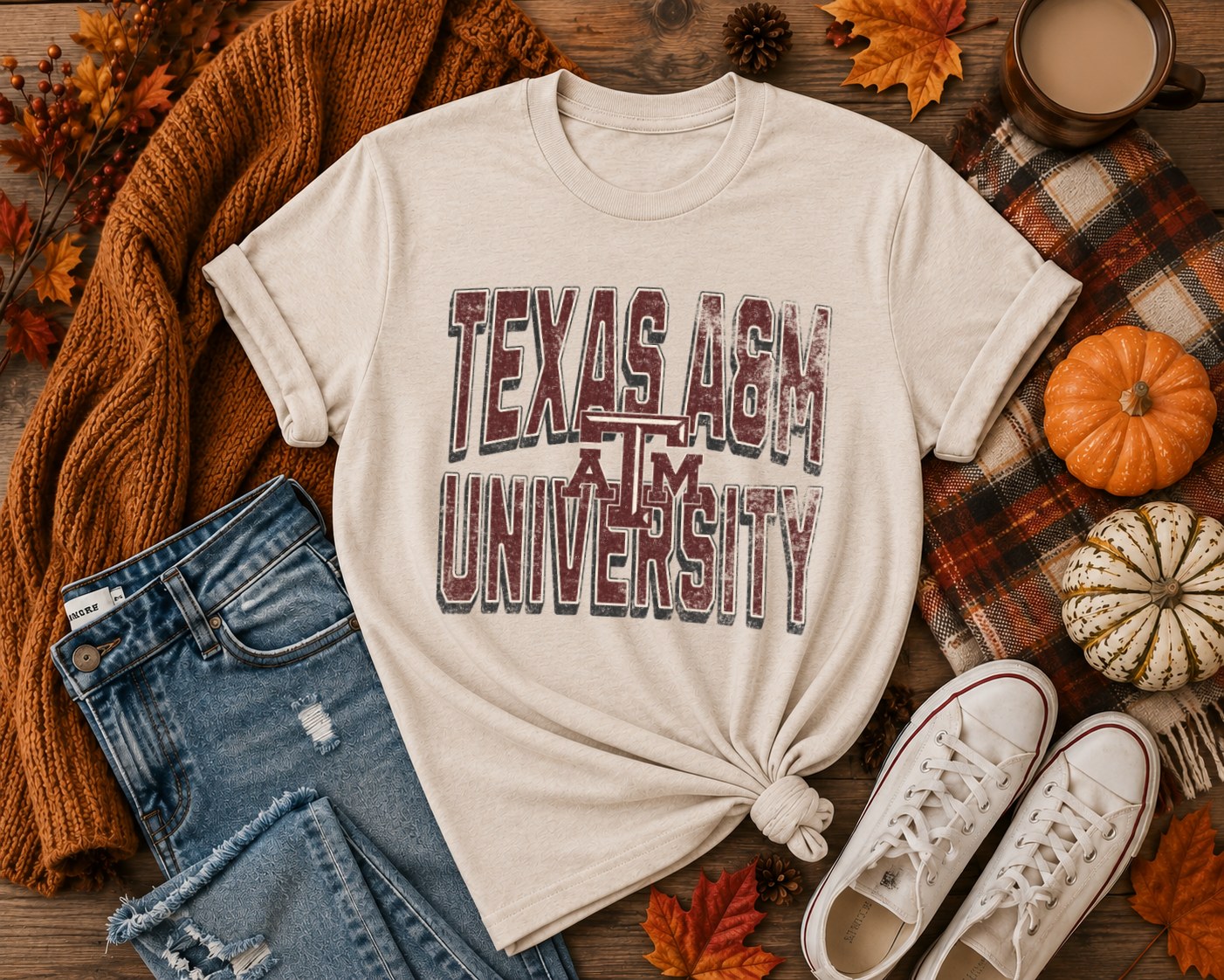 Classic Distressed University
