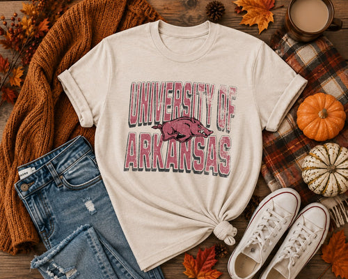 Load image 1 in gallery view. Classic Distressed University