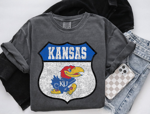 Load image 1 in gallery view. College Road Sign Kansas