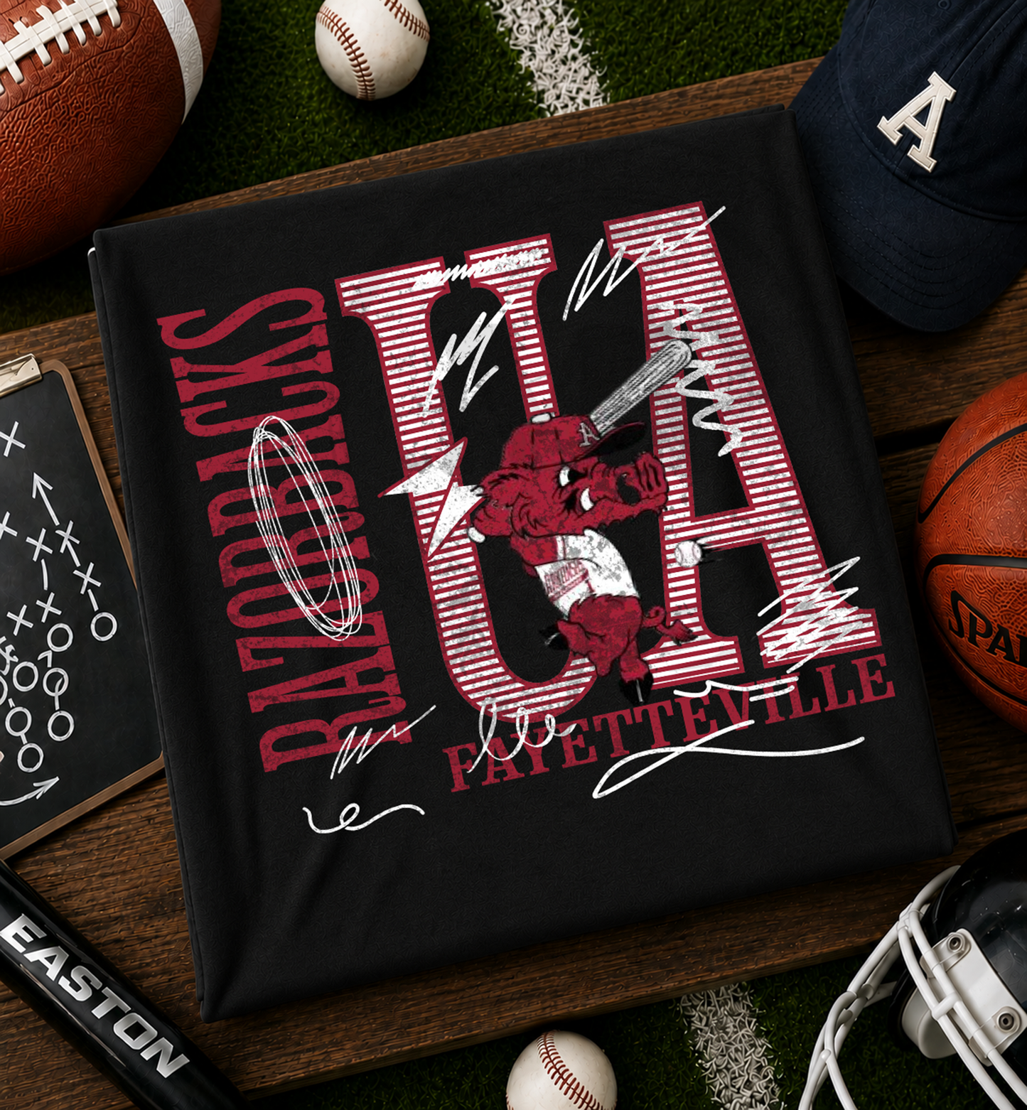 University Mascot Stripes
