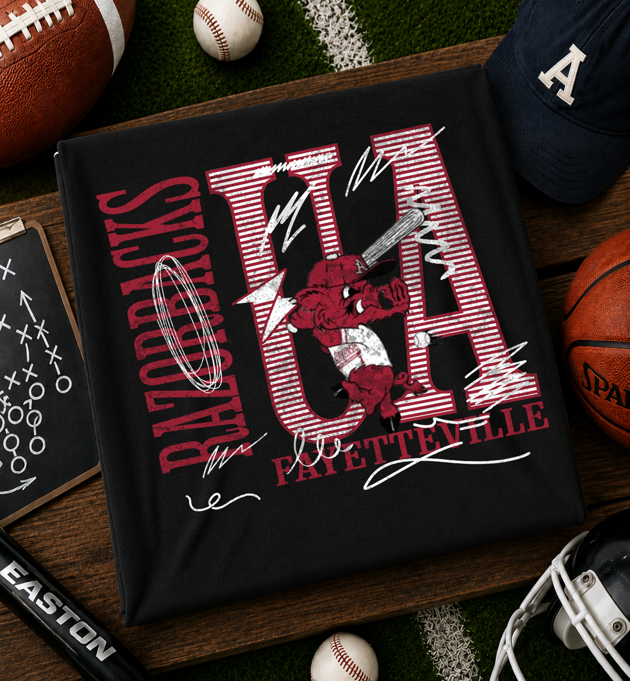 University Mascot Stripes