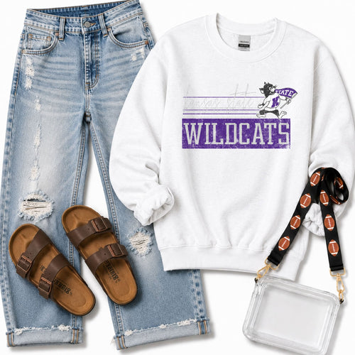 Load image 1 in gallery view. Preppy Distressed Mascot