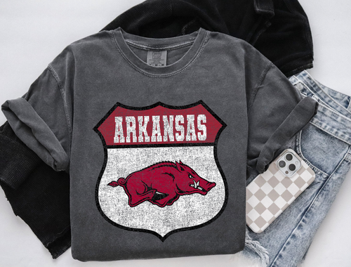 Load image 1 in gallery view. Road Sign Arkansas