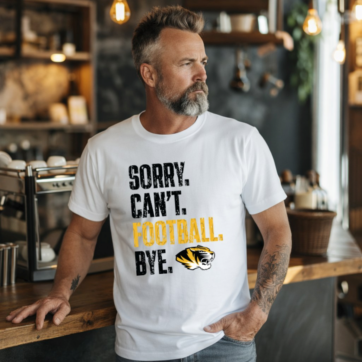 Sorry. Can't. Football. Bye.