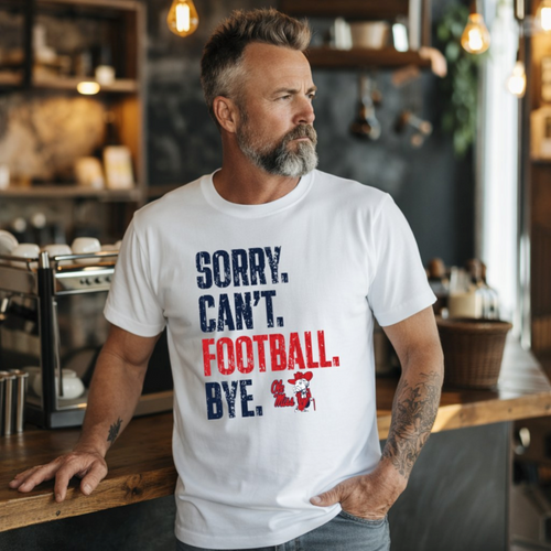 Load image 1 in gallery view. Sorry. Can't. Football. Bye.