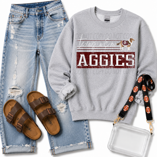 Load image 1 in gallery view. Preppy Distressed Mascot