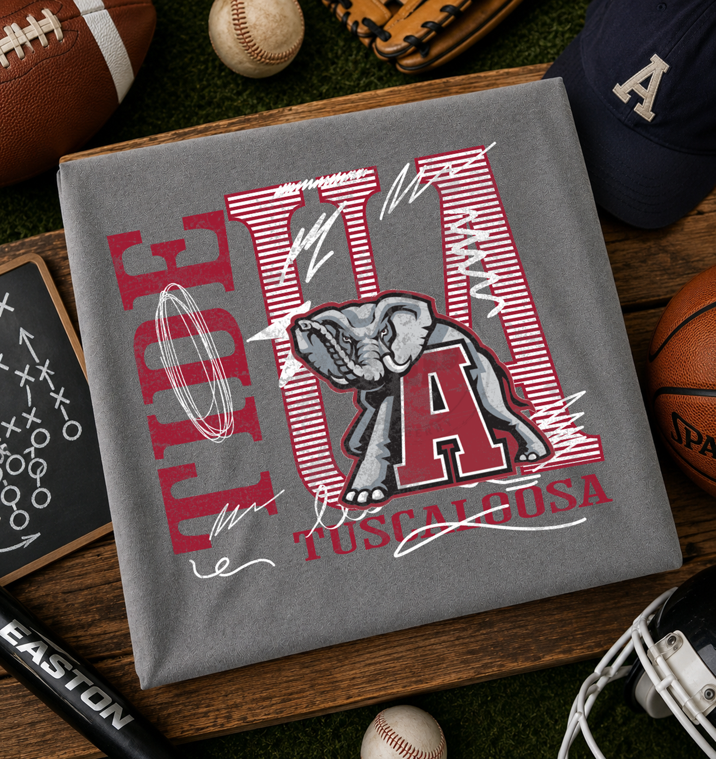 University Mascot Stripes