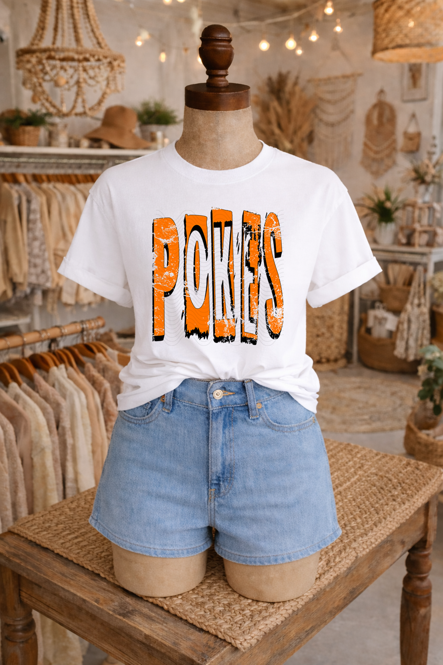 Funky Distressed Pokes