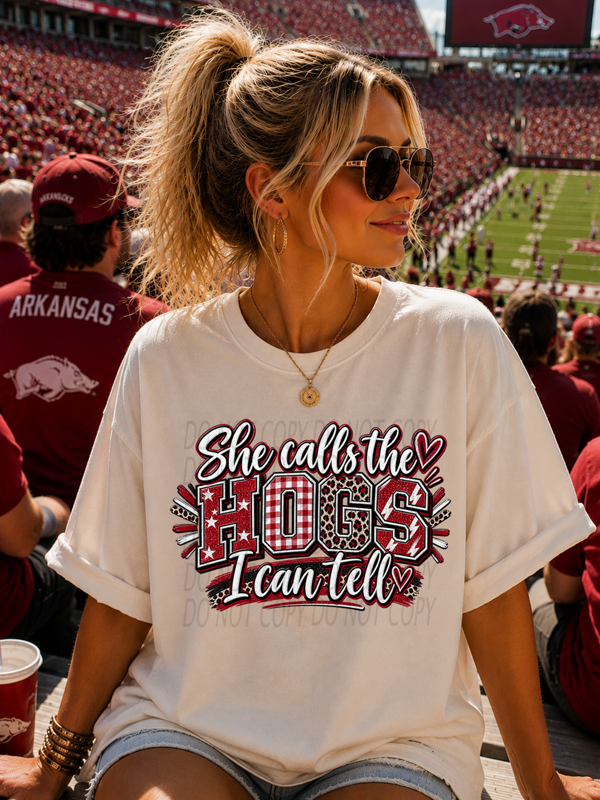 She Calls The Hogs I Can Tell