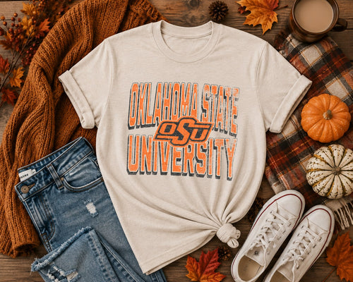 Load image 1 in gallery view. Classic Distressed University