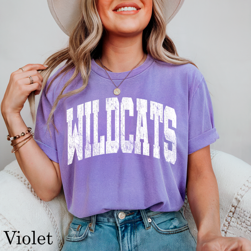 Load image 1 in gallery view. Giant White Varsity Wildcats