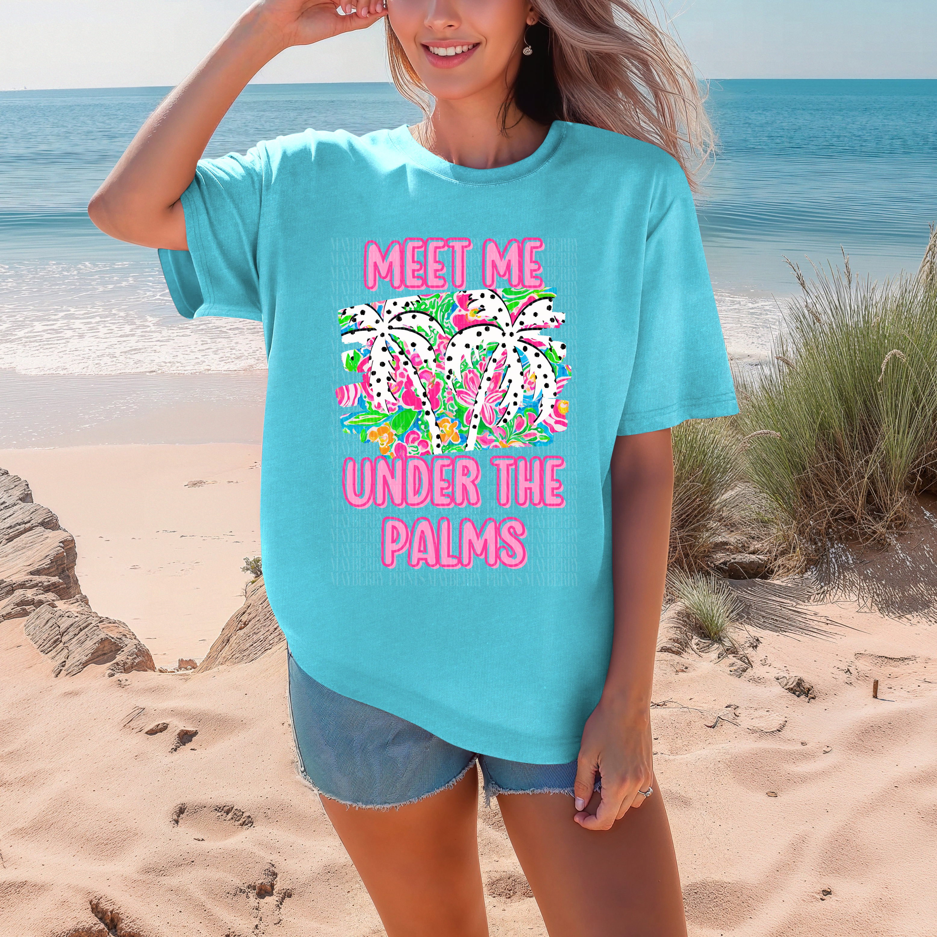 Meet Me Under The Palm Trees Bright