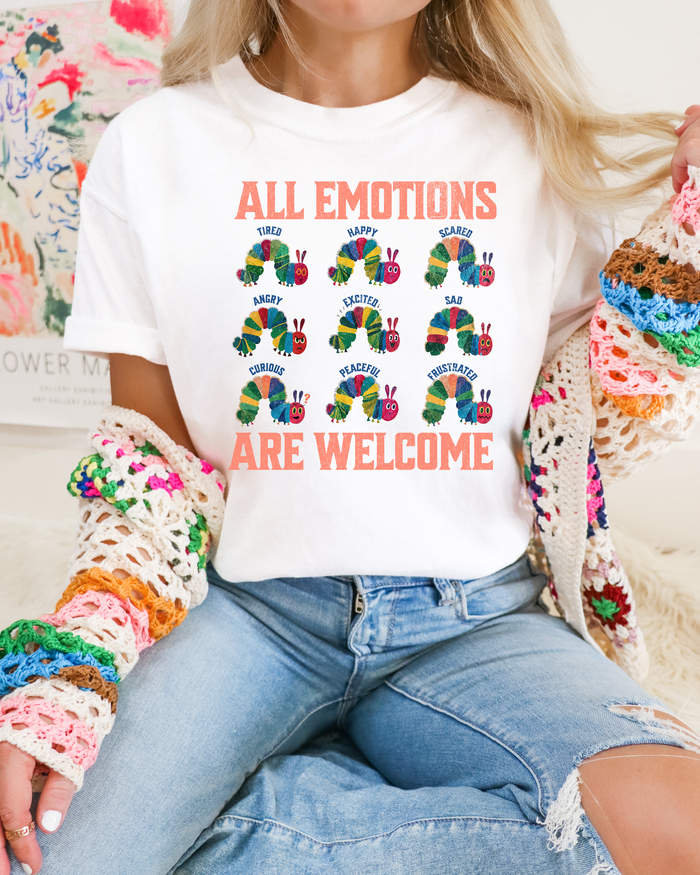 All Emotions Are Welcomed