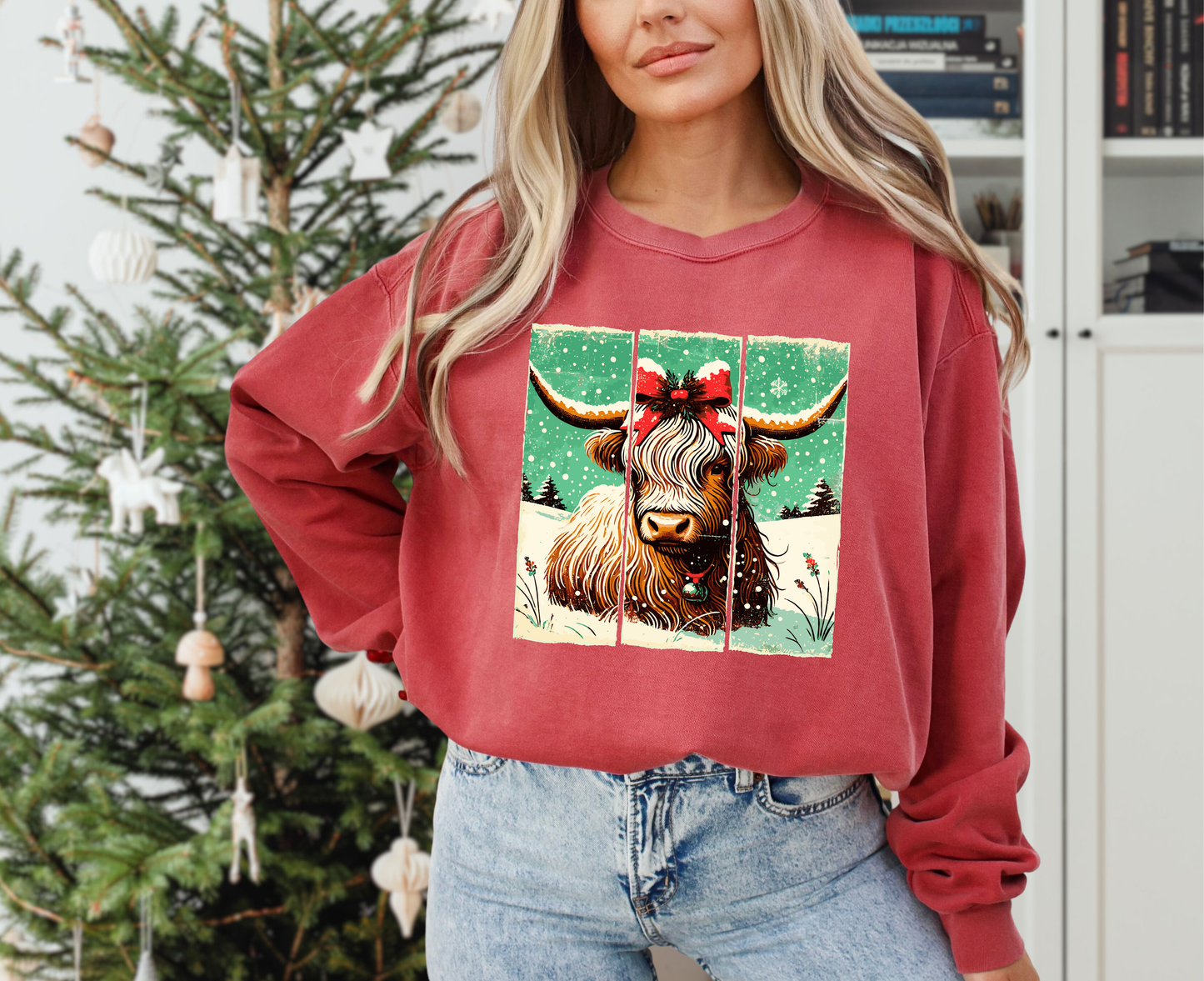 Distressed Highland Cow
