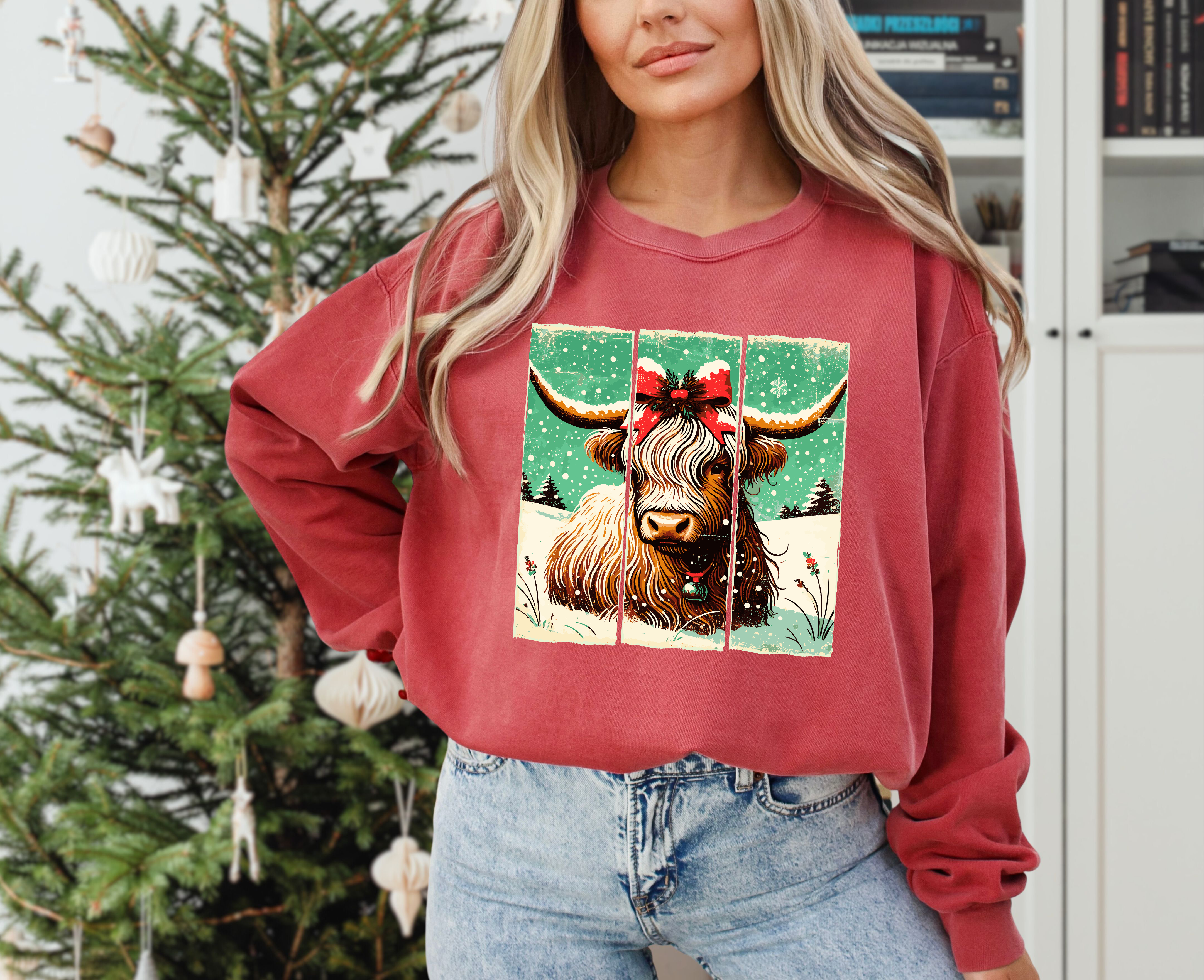 Distressed Highland Cow