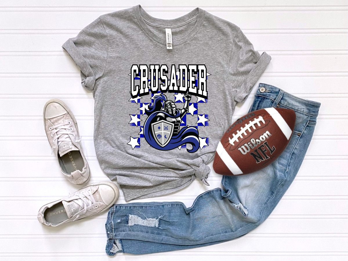 Checkered Crusader Blue