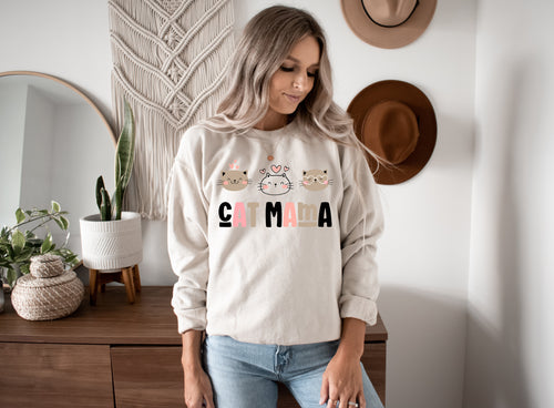 Load image 1 in gallery view. Cutie Cat Mama