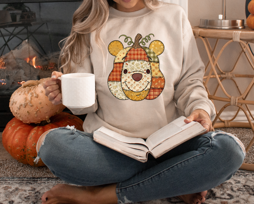 Load image 1 in gallery view. Pooh Pumpkin