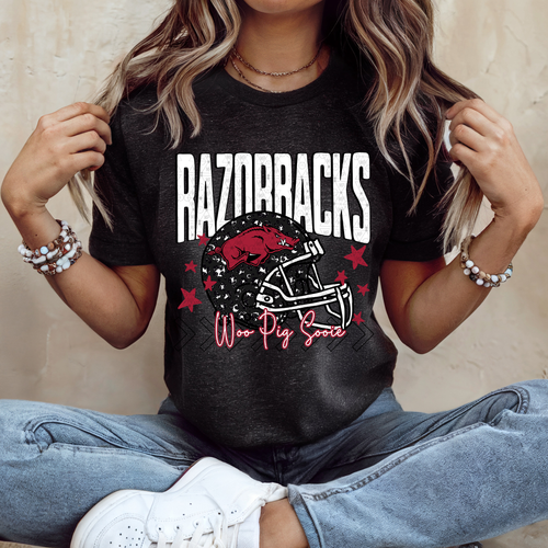 Load image 1 in gallery view. Sparkle Razorback Helmet