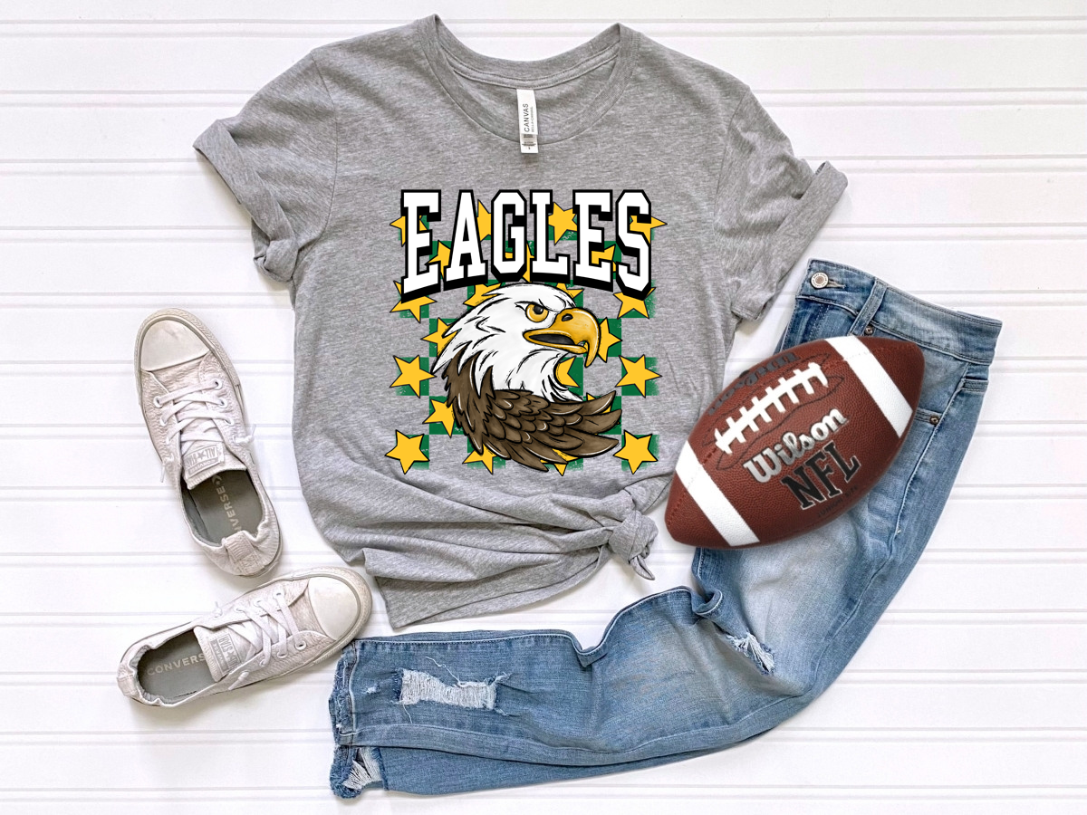 Checkered Eagles Green/Yellow