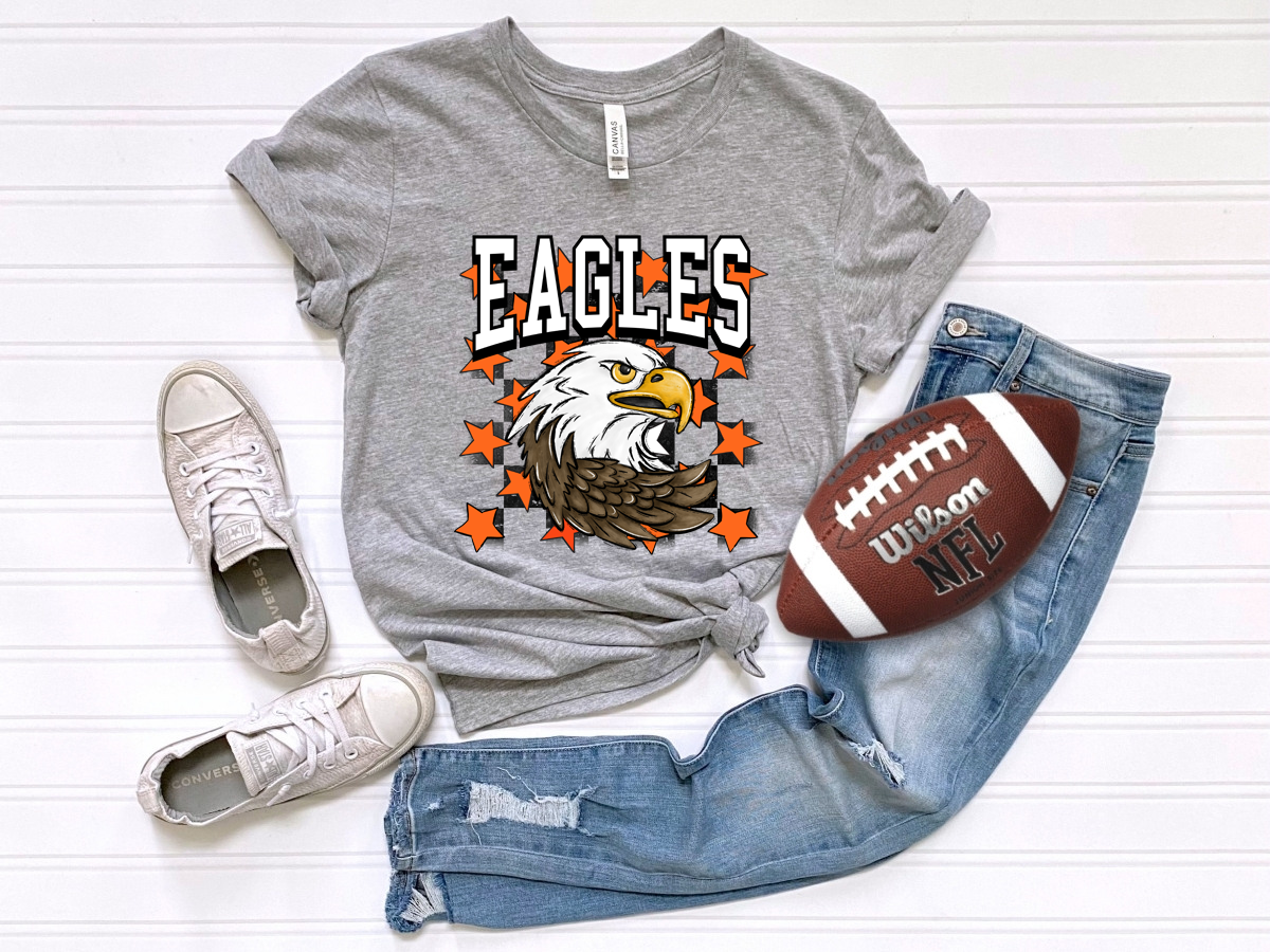 Checkered Eagles Orange