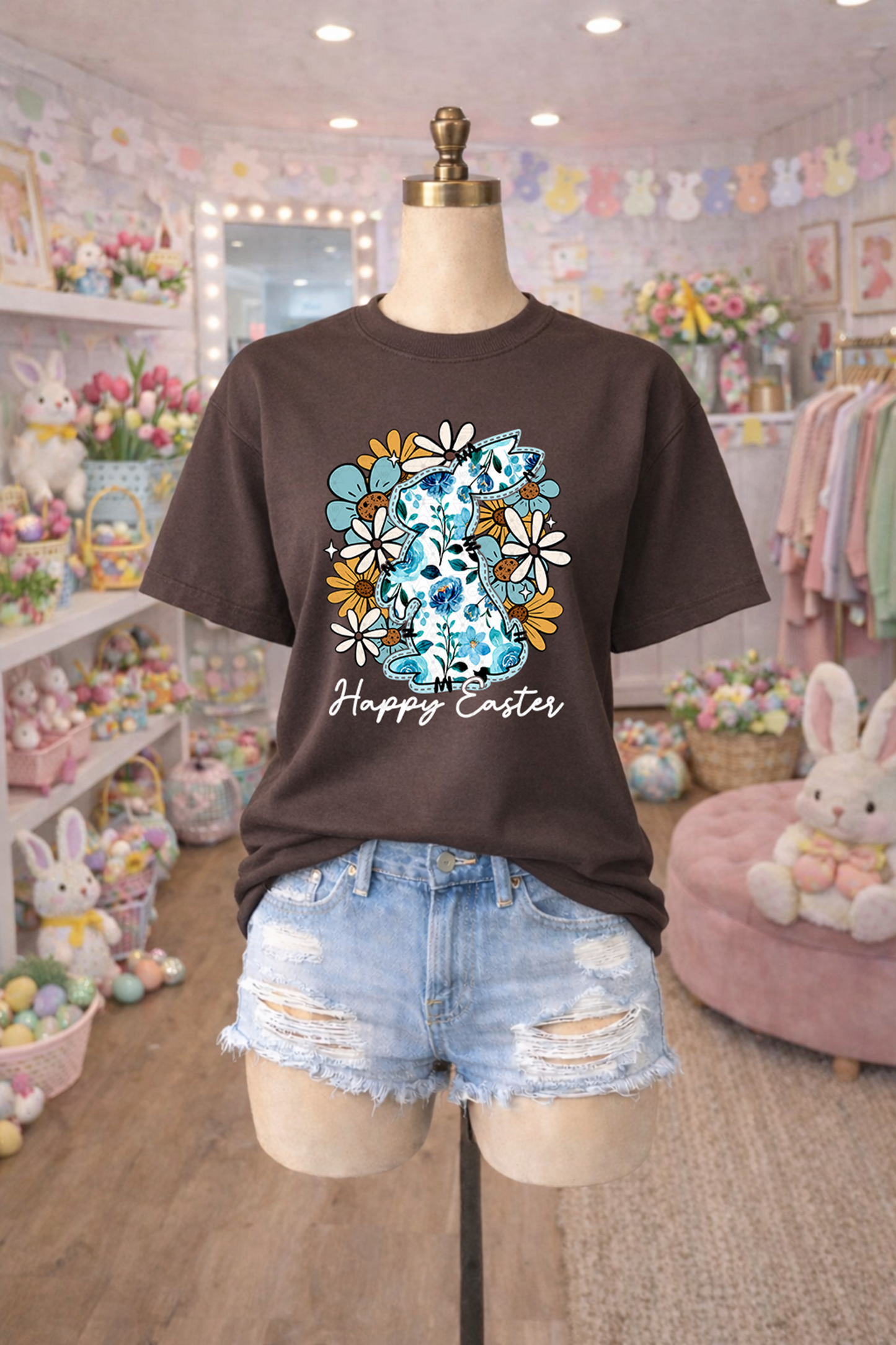 Boho Happy Easter