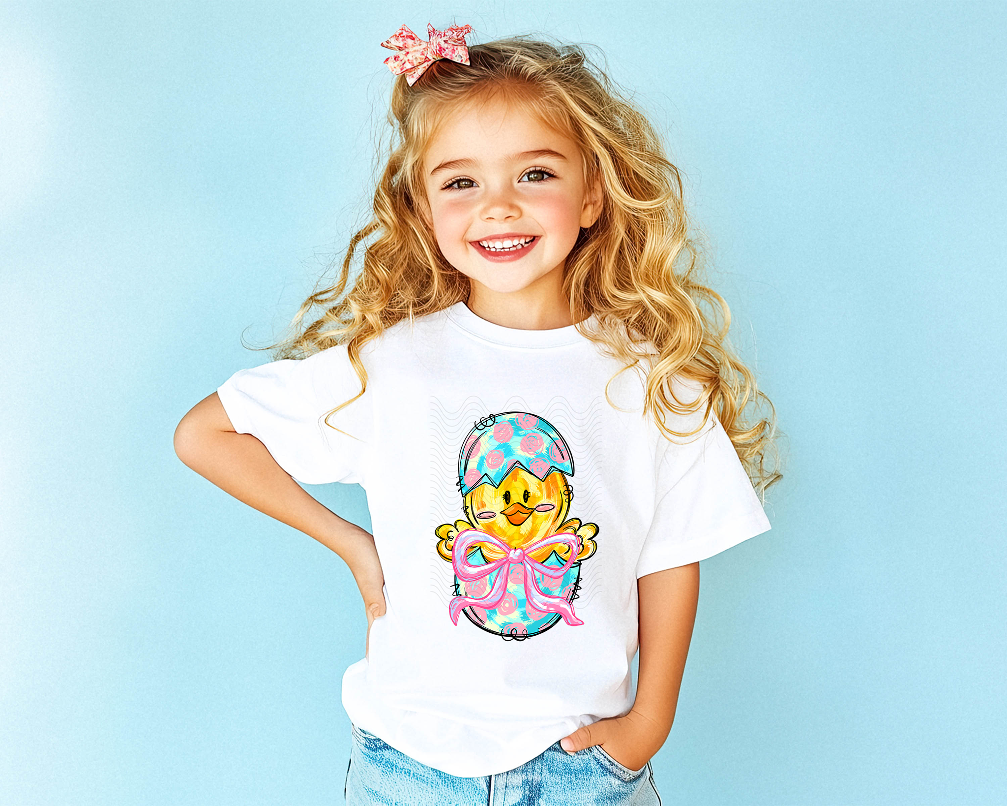 Bright Doodle Easter Egg