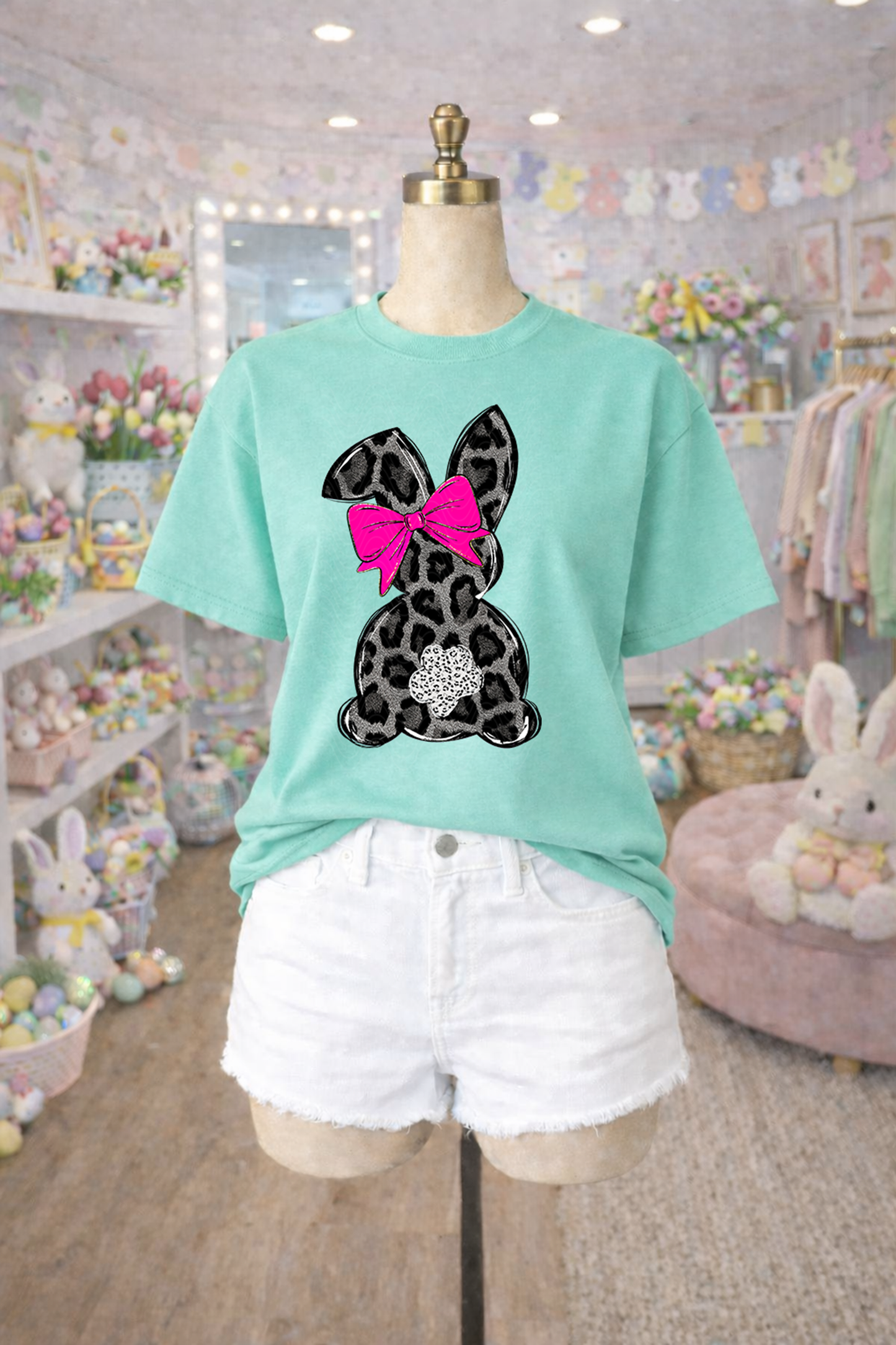 Black Leopard Bunny
