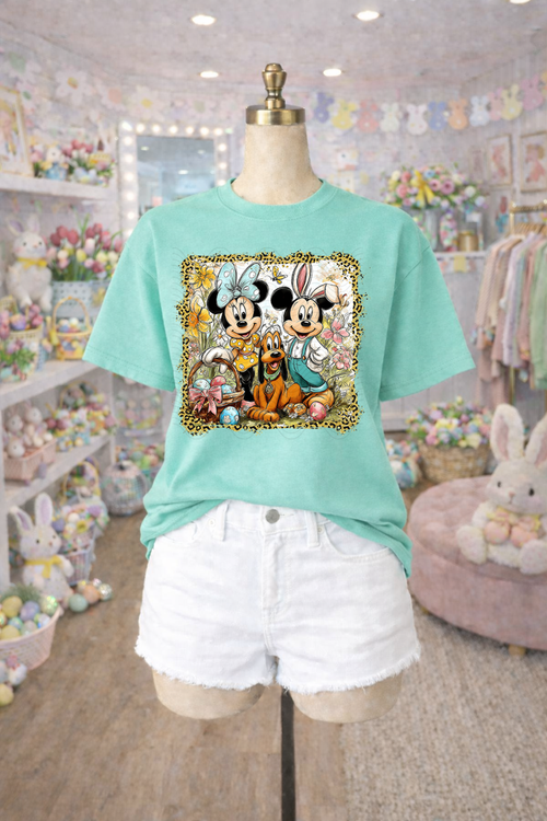 Load image 1 in gallery view. Easter Gang Leopard Square