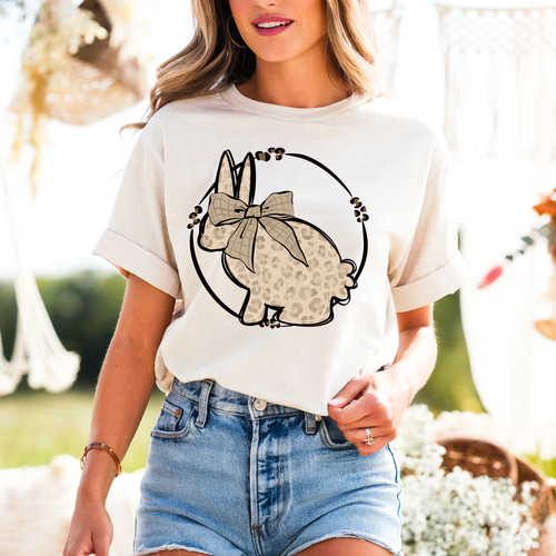 Load image 1 in gallery view. Leopard Bunny