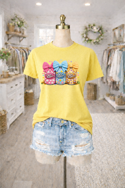 Load image 1 in gallery view. Crochet Easter Dr. Peppers